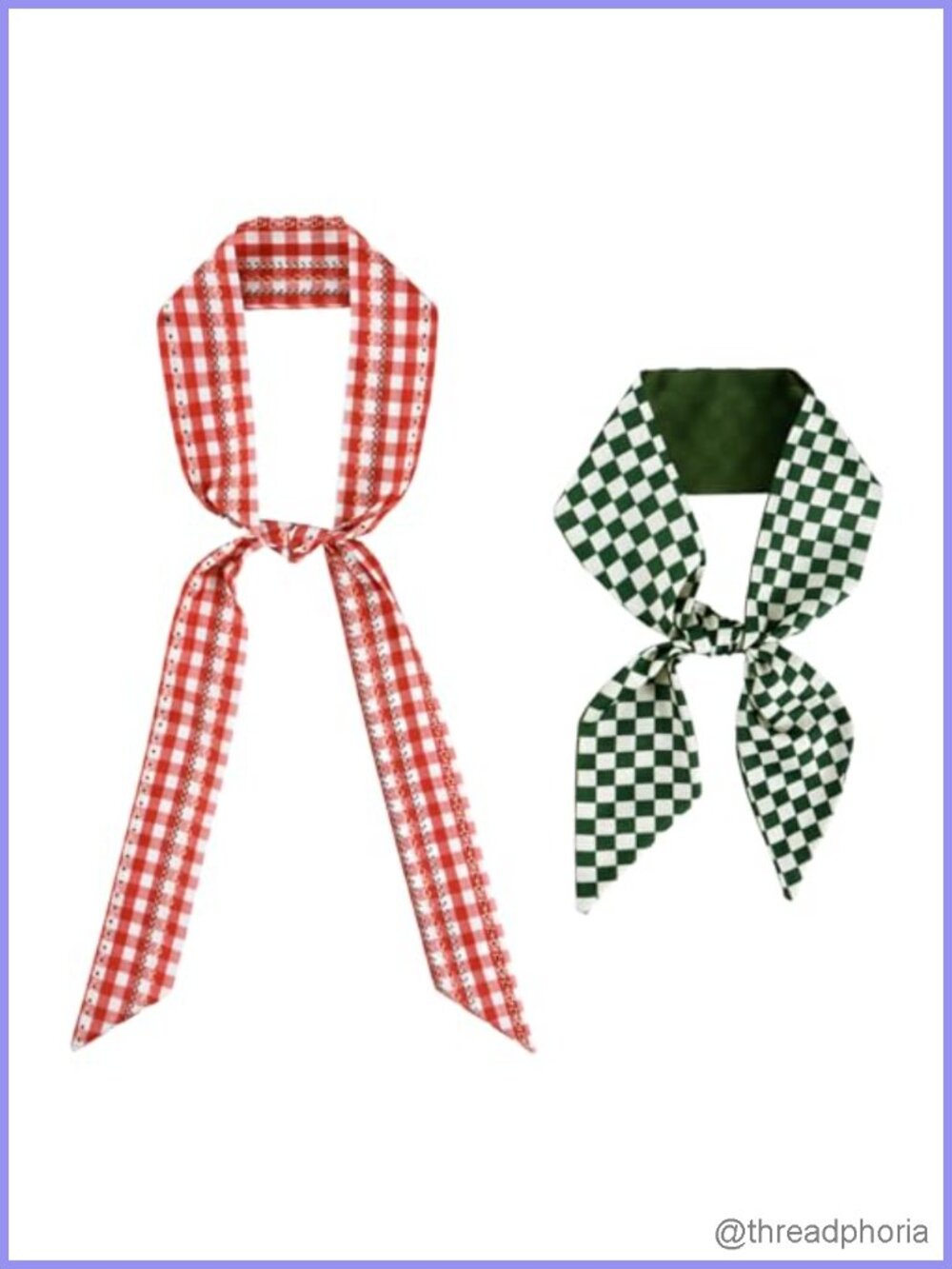 Silky Feeling Polyester Skinny Scarf for Women, Versatile Head Scarf, Bag